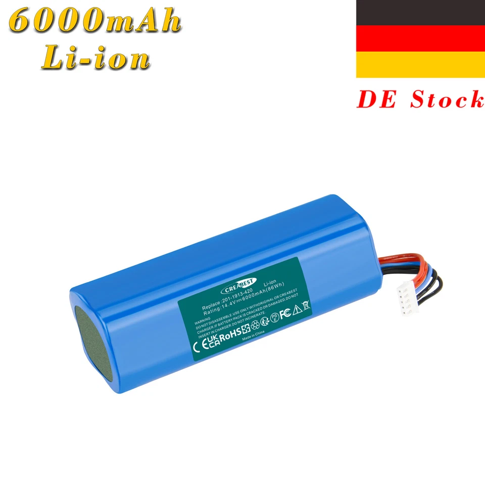 Akku für Ecovacs Deebot DBX11-11,DBX11-11/21,Ozmo 950 DX9G 14,4V 6,0Ah Li-ion
