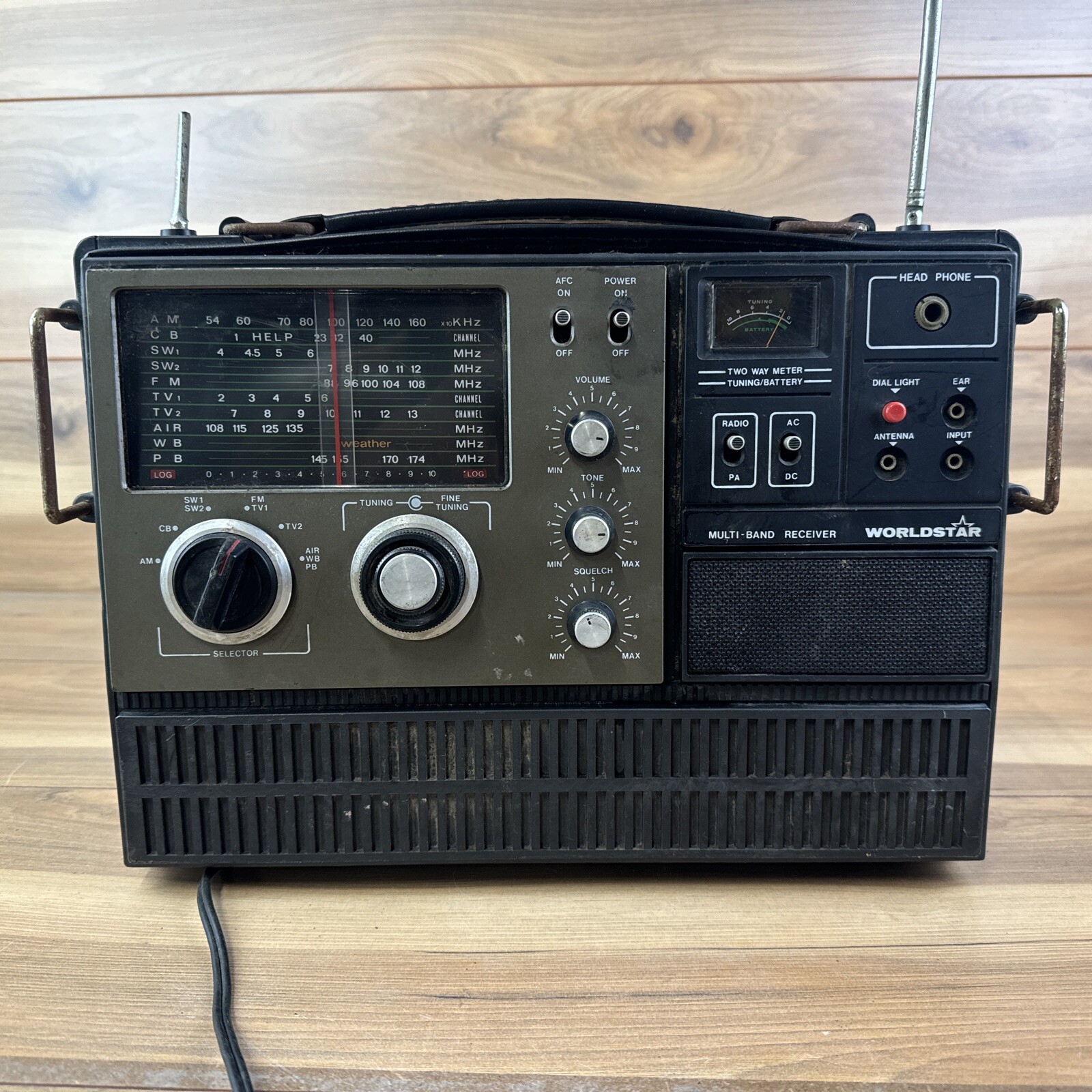 Worldstar MG-6000 Radio Multi-Band AM/FM CB Shortwave Radio Works | eBay