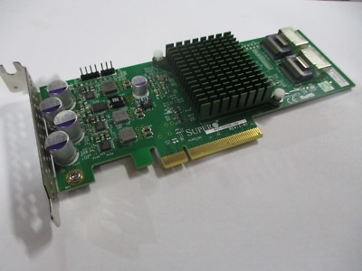 SUPERMICRO AOC-S2308L-L8E 8 ports, 6Gb/s per port, 8 Internal, Low-profile, 122 