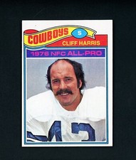 Cliff Harris 1977 Topps All-Pro (HOF) Dallas Cowboys #490 NM