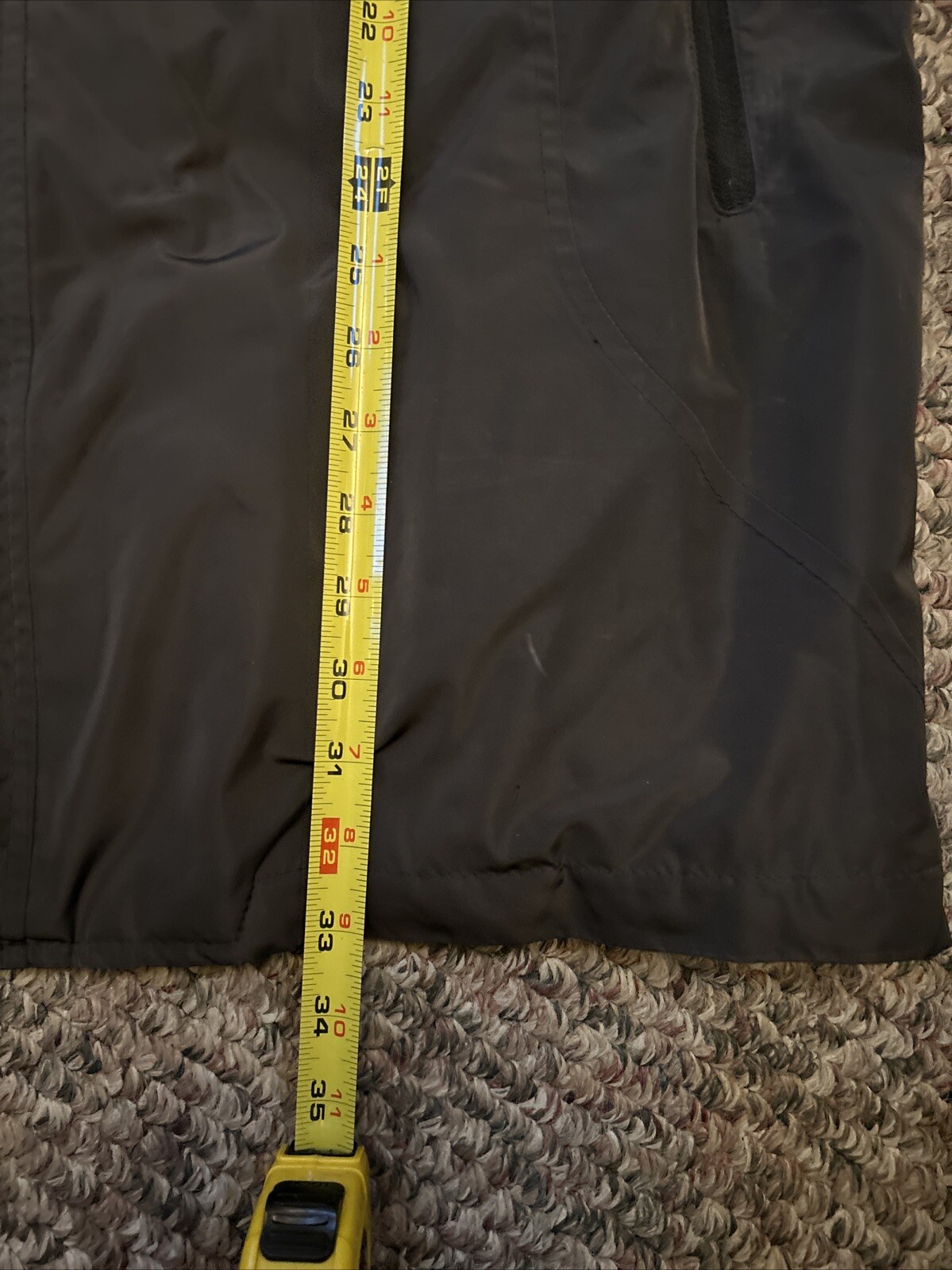 Tumi Tech Black Double Lined  Softshell Rain Jack… - image 8