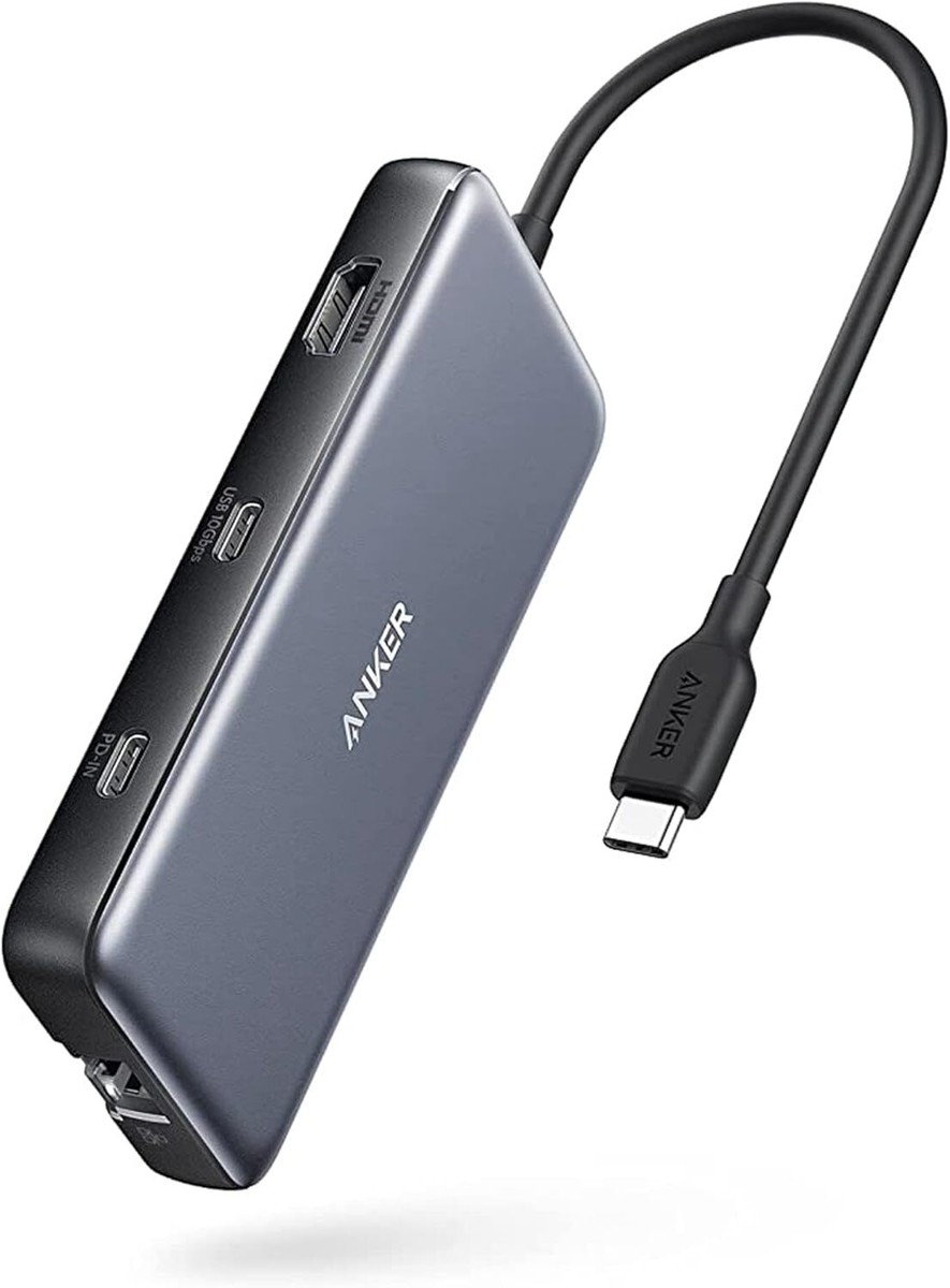 Anker PowerExpand 8-in-1 USB-C Hub Adapter 4K 60Hz HDMI Port