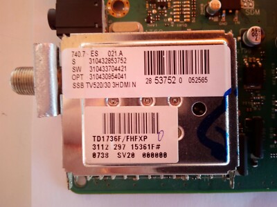 Carte Mère Philips 3104-303-50842D Pour TV 47PFL5432D - Occasion Fonctionnelle