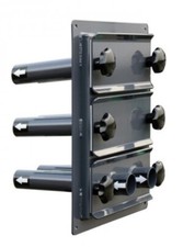 ATMOS 3-fach Pellets Saugschlauchwechsler Saugbahnhof für 3 Saugsonden