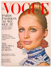 Sue Murray TWIGGY Penelope Tree MARISA MELL Faye Dunaway DENNIS HOPPER Vogue '68