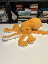 FAO Schwarz Orange Octopus Plush Stuffed Animal Toy 17in