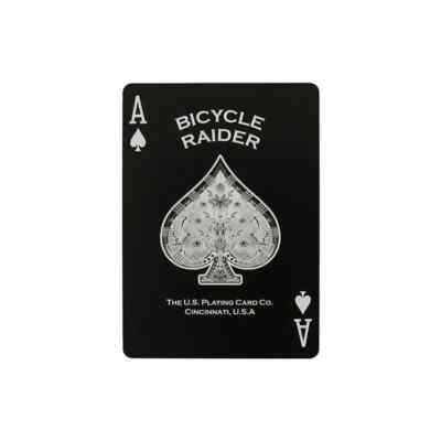 Bicycle Raider Black Deck – Cartes Cincinnati Ohio Magic Network