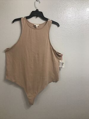 Open Edit Body Shirt Nude Size 3X , thong Bottom  #200004