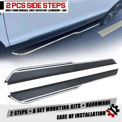 Running Boards Side Step Nerf Bar Fit 2023 2024 Chirey JETOUR X90 X90 PLUS Pedal