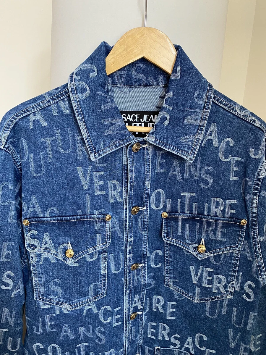 Kith versace cheap denim jacket