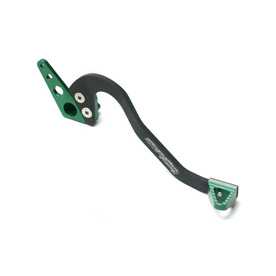 Two Brothers Chromoly Footpeg Mount w/ Pegs & Brake Pedal KLX110L