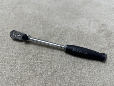 Snap On TH72MP 1/4'' Indexing Multi-Position Ratchet Dark Titanium Soft Grip