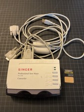 Singer Professional sew-ware modello psw ver 2.00 convertitore xl1000 xl6000 + schede