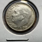 Uncirculated 1963-D Denver Mint Silver Roosevelt Dime
