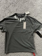 Neues Palm Angels T-Shirt in Dunkelgrau mit L...