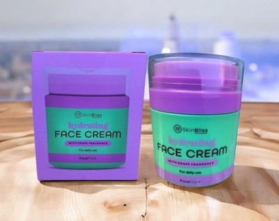 SET 2 FEUCHTIGKEITSCREME GESICHT SKIN BLISS MIT GRUNDÖL & ALOE VERA