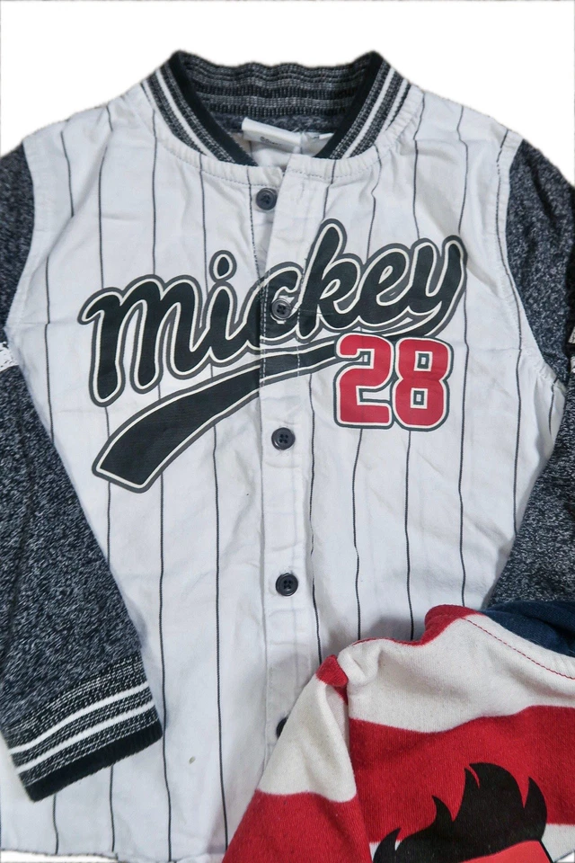 Disney Pixar Niños Lote Talla 2T Jake y los Piratas de Nunca Jamás Aviones Mickey Foto 3 de 4