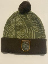 Coal Beanie Hat Cap Knit Cuff Winter Bristol Outdoors Brown Green Be12