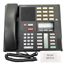Nortel Norstar M7310 Black Corded Telephone Speakerphone