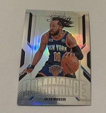 2024-25 Panini Prizm - Dominance Jalen Brunson #17 Silver Prizm