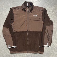 The North Face Denali Fleece Jacket Brown Polartec Women s Small Girls XL