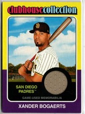 2024 Topps Heritage Baseball Clubhouse Collection Xander Bogaerts JERSEY PADRES