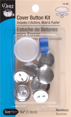 Dritz 14-30 Cover Button Kits-Size 30 3/4'' 5/Pkg