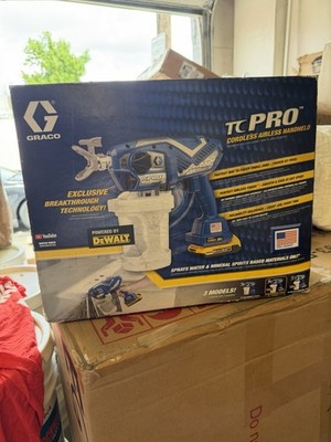 Graco TC Pro Plus Airless Paint Sprayer - Blue New Open Box