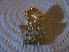 RARE OLD 2016 OLYMPIC GAMES RIO TEAM GB METAL PRESS PIN BADGE