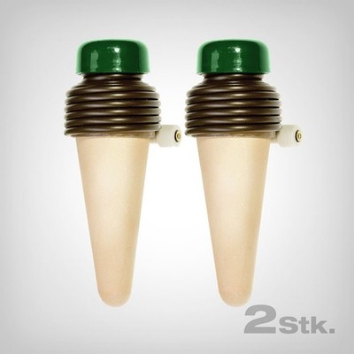 Blumat Classic XL 2er Set - aubsbewässerung Tonkegel, 130 ml/24h stromlos