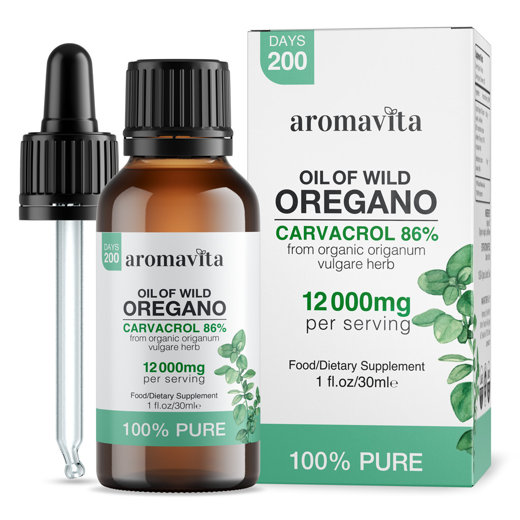Of Oregano Mediterranean 100% Pure Certified Undiluted
