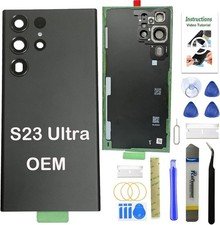 for Samsung Galaxy S23 Ultra Back Glass Replacement,Oem Back Cover Repl