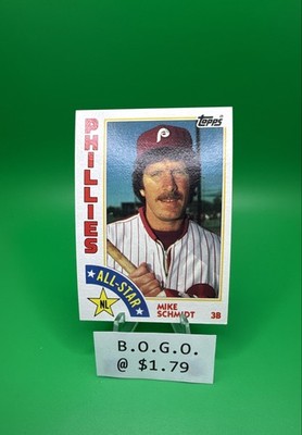1984 Topps - All-Star Mike Schmidt #388. H19