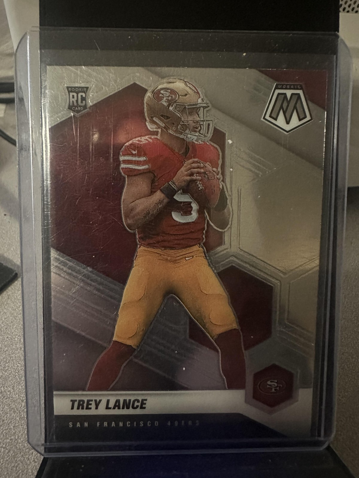 2021 Panini Mosaic #303 Trey Lance