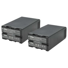 2x Batteria per Sony PMW-EX3 PMW-F3 PMW-F3K PMW-F3L PXW-FS5K PXW-FS5 7800mAh 14,8V