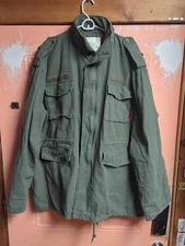 Rothco M-65 Field Jacket Mens 3XL Regular Ultra Force Green Military Hooded 