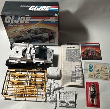 Vintage 1985 GI Joe Snow Cat Complete With Box and Sealed Frostbite Figure