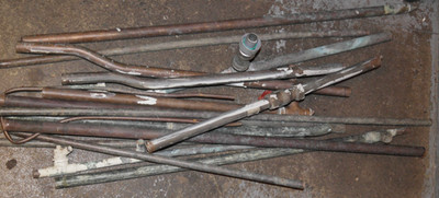 COPPER PIPE SCRAP 3.8 KG  for  Smelting , crafts, projects metalwork