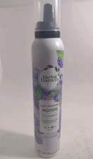 Herbal Essences Curl Boosting Mousse, All Day Hold, Frizz Control, 6.8 fl oz. S3