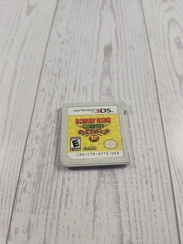 Donkey Kong Country Returns 3D Nintendo 3DS Cartridge Only TESTED WORKING
