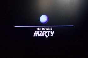 Fujitsu FM TOWNS Marty Multimedia Console (White) - Tested & Working Perfectly