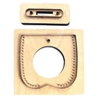 DIY Lighter Bag Cut Mould Make Gift Creative Punch Tool Stitch Hole Leather Die