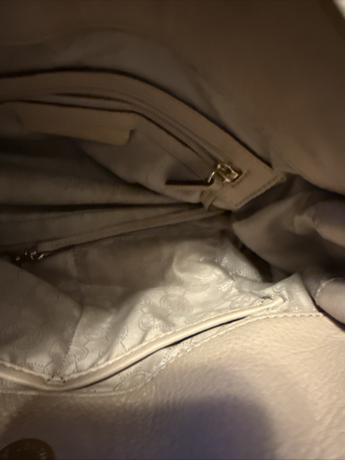 Michael Kors Beige & Python ColorblockMedium Hami… - image 8