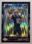 2024 Panini Donruss Optic - Rated Rookie Drake Maye #229 Purple Shock Prizm (RC)