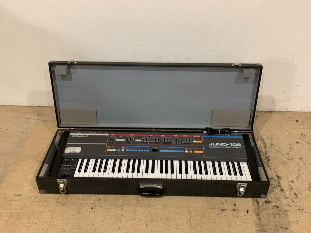Roland Juno-106 vintage synth equipment - eBay listing photo 1