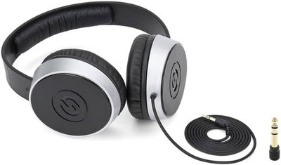 Samson Model SR550 Over-Ear Wired Studio Headphones 3.5mm or 1/4'' connectivity