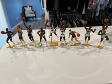KENNER 7 Figures USA Olympic Basketball Starting Lineup Dream Team  Set 1992