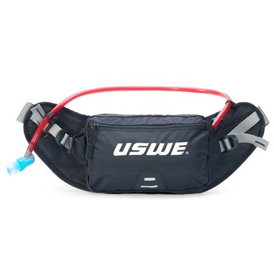 USWE Zulo Hydration Hip Pack - with Organizer and Side Pockets, Bounce Free H...