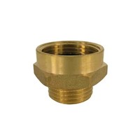 Messing Doppelnippel CW617N 1 1/4' AG X 1 1/2' IG – Druckfest Und