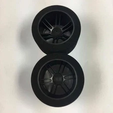 BSR Racing 45mm Wide Tire 30 Shore Drag Carbon Wheels (2) # F4530-D